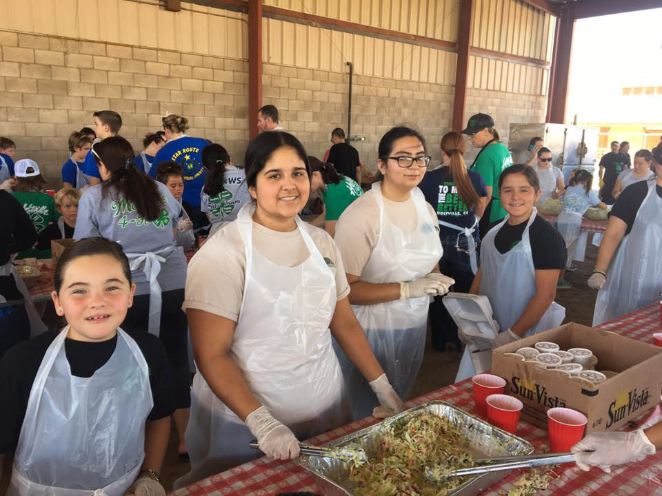 Club celebrates National 4-H Week with gift to pet rescue